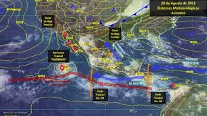 Tres sistemas ocasionarán tormentas en 25 estados