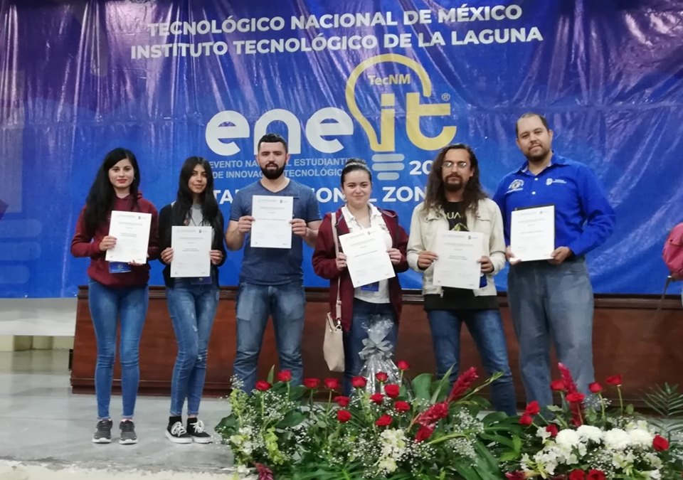 Excelente desempeño de alumnos del Tecnológico de Jerez en ENEIT 2019