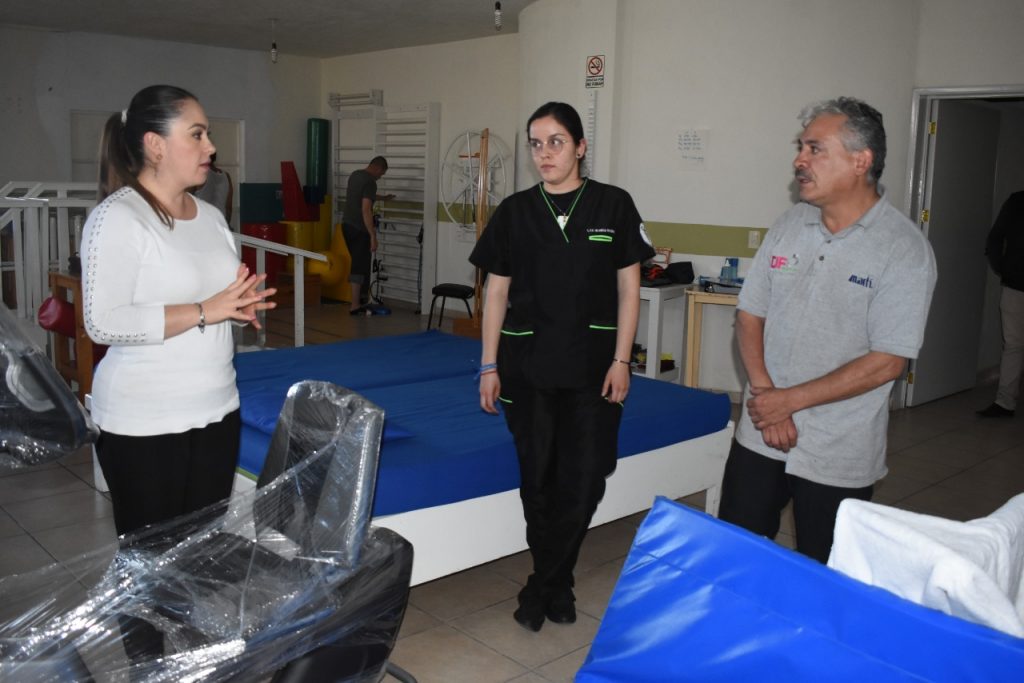 se complementó el equipo de la Unidad Básica de Rehabilitación (UBR