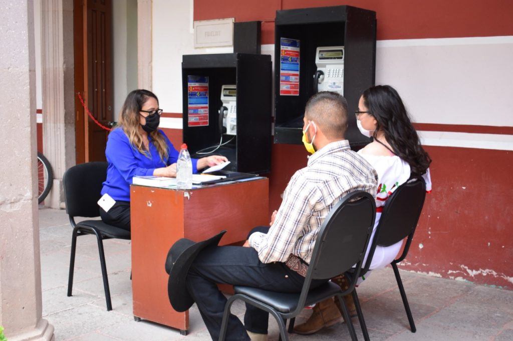 Registro Civil de Jerez retomó las ceremonias de matrimonio