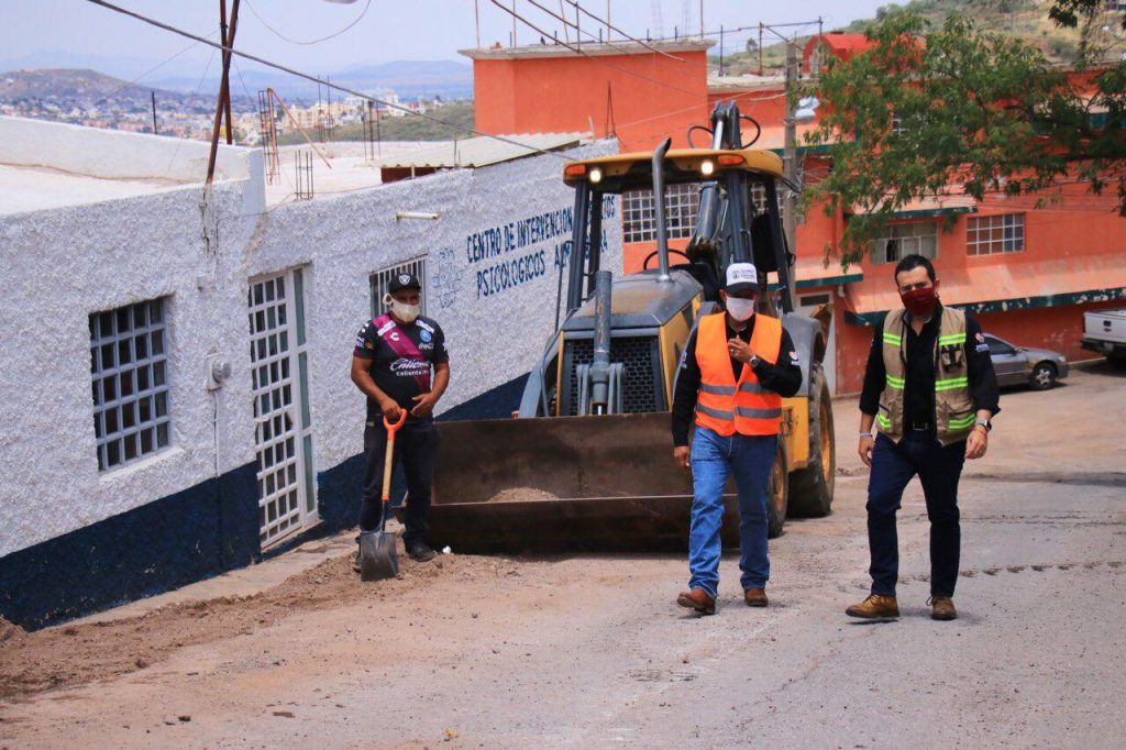 MEJORA AYUNTAMIENTO CAPITALINO LAS CALLES DE ZACATECAS