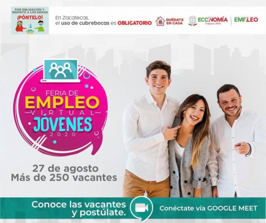 ANUNCIAN SEGUNDA FERIA DEL EMPLEO VIRTUAL PARA JÓVENES