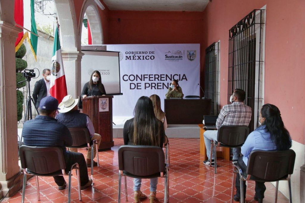 Los programas del Bienestar llegan a las comunidades de Susticacán